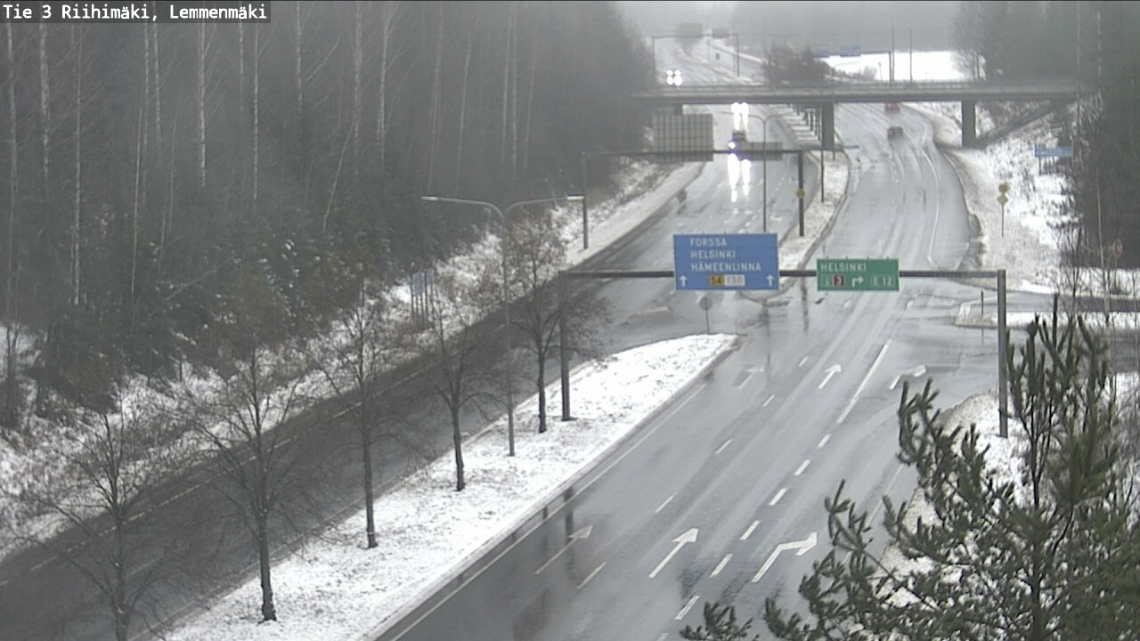 Weather Camera Image Road 3 Riihimäki, Lemmenmäki, Riihimäki, Kanta-Häme