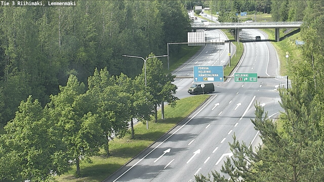 Kelikamerat Kuva Tie 3 Riihimäki, Lemmenmäki, Riihimäki, Kanta-Häme
