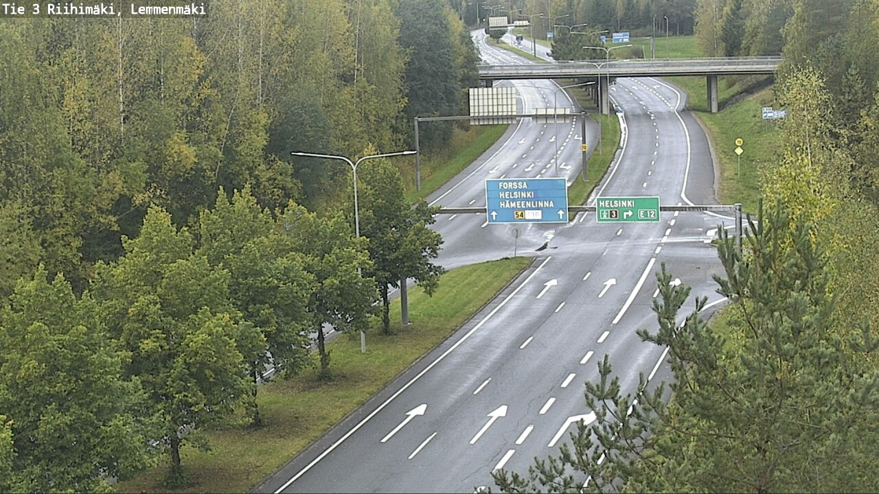 Weather Camera Image Väg 3 Riihimäki, Lemmenmäki, Riihimäki, Kanta-Häme
