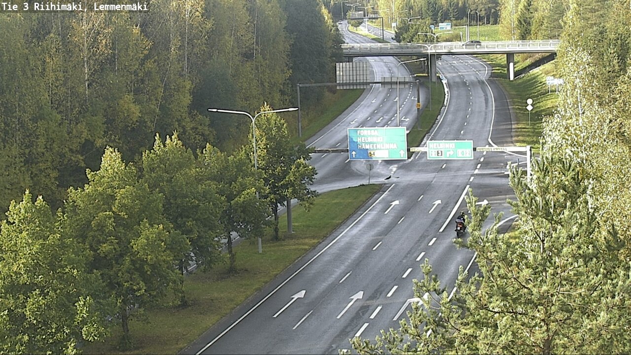 Weather Camera Image Road 3 Riihimäki, Lemmenmäki, Riihimäki, Kanta-Häme