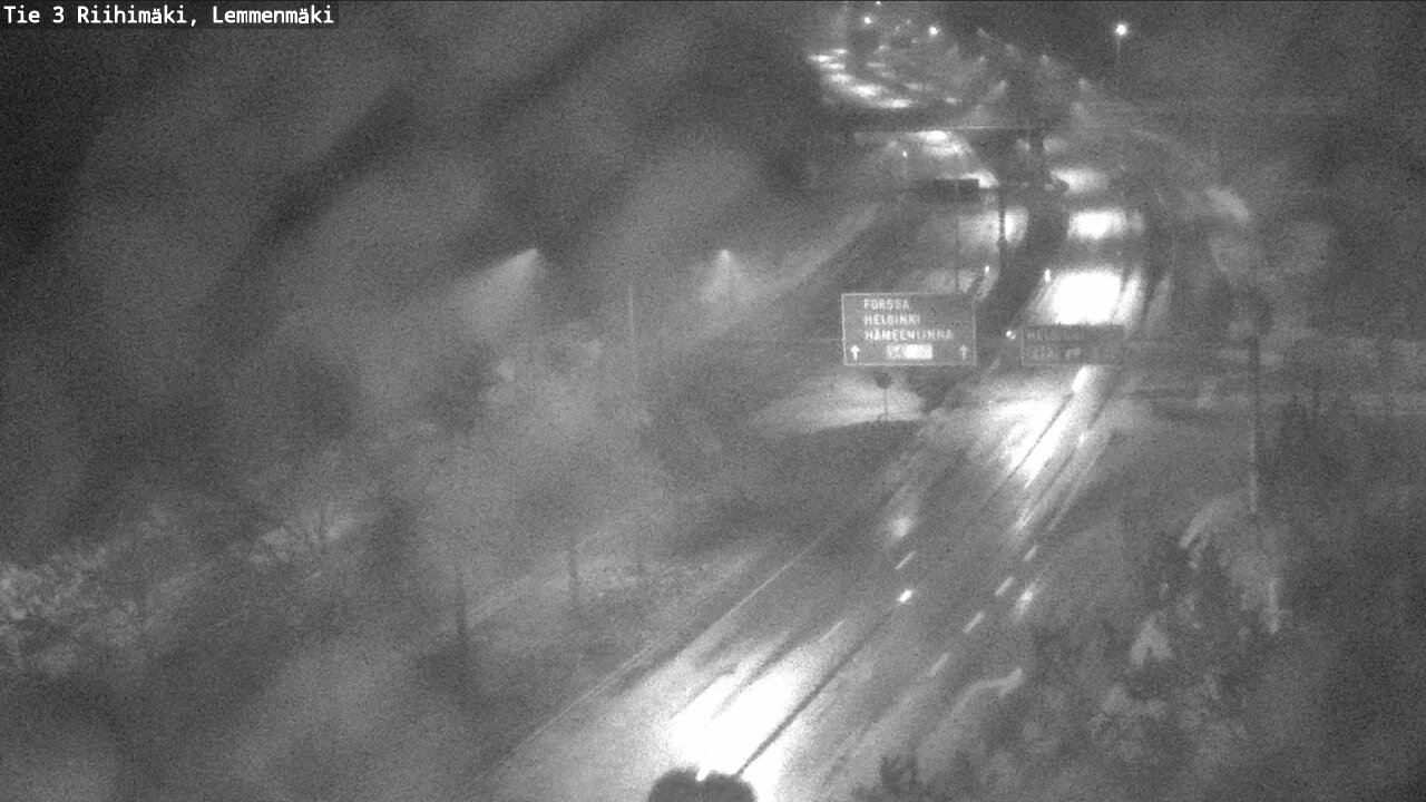 Weather Camera Image Road 3 Riihimäki, Lemmenmäki, Riihimäki, Kanta-Häme