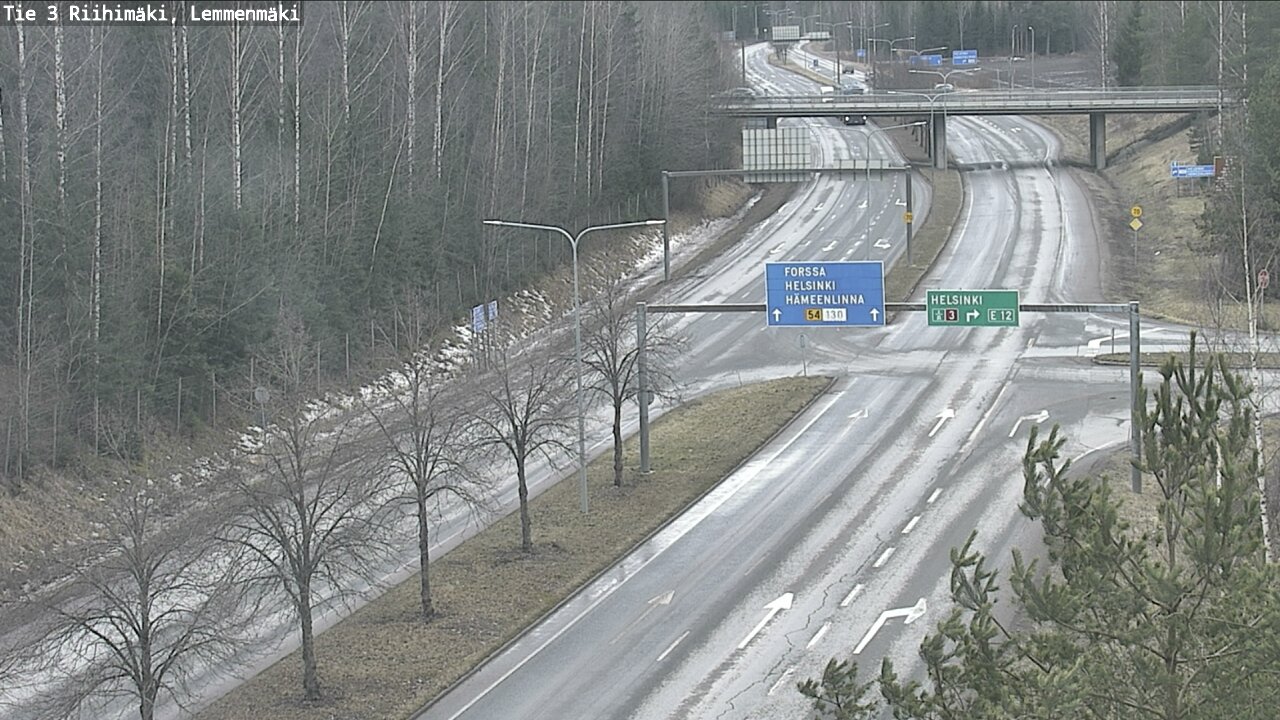 Kelikamerat Kuva Tie 3 Riihimäki, Lemmenmäki, Riihimäki, Kanta-Häme