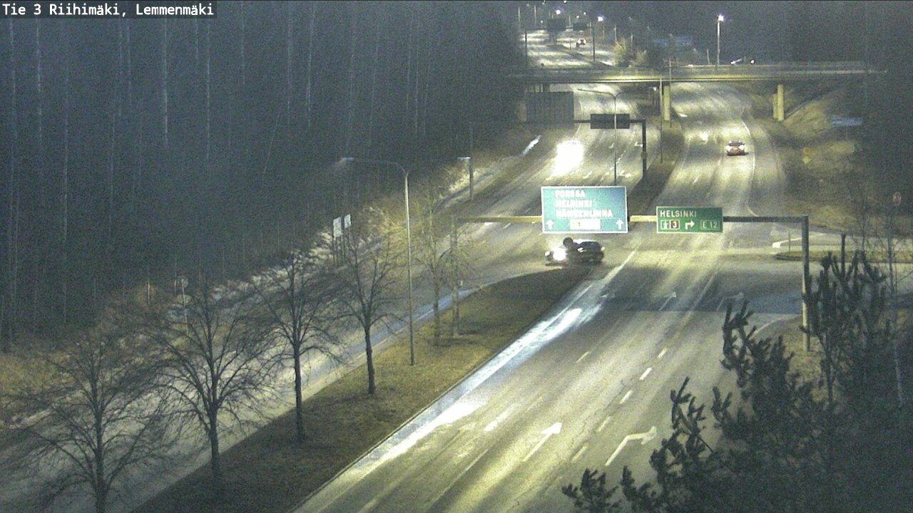 Weather Camera Image Road 3 Riihimäki, Lemmenmäki, Riihimäki, Kanta-Häme