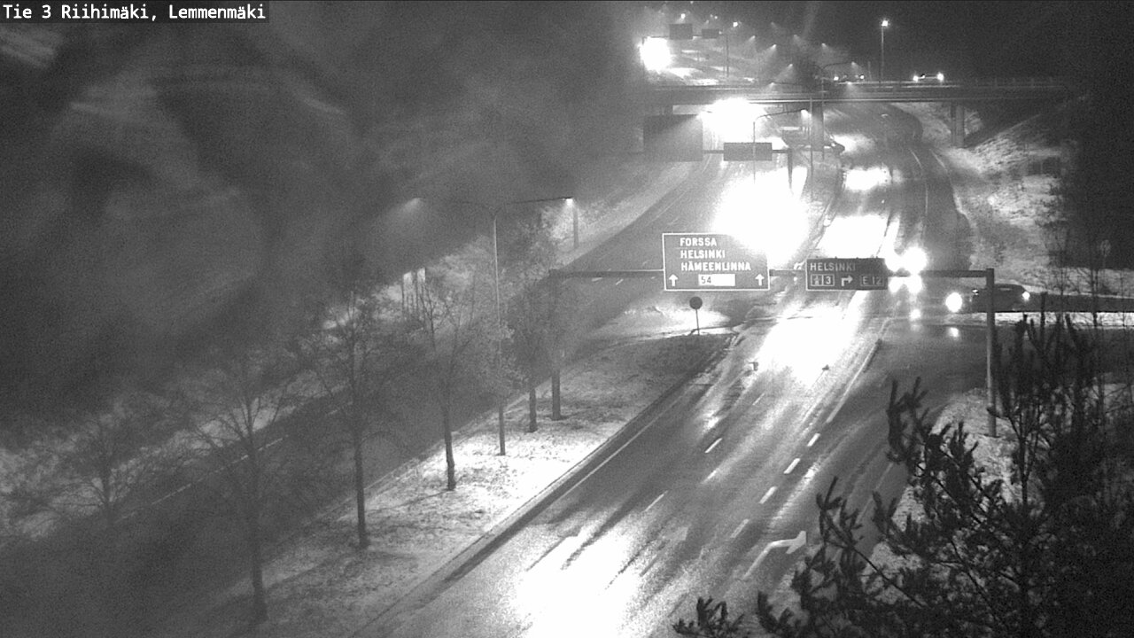 Weather Camera Image Road 3 Riihimäki, Lemmenmäki, Riihimäki, Kanta-Häme