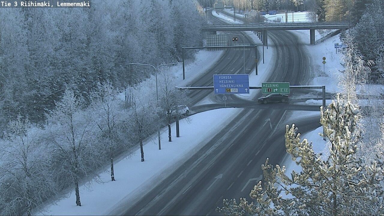 Weather Camera Image Road 3 Riihimäki, Lemmenmäki, Riihimäki, Kanta-Häme