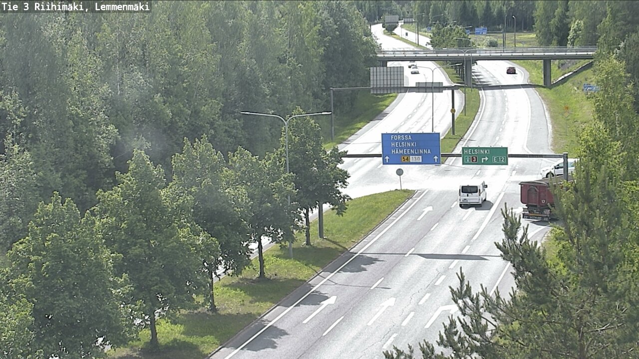 Kelikamerat Kuva Tie 3 Riihimäki, Lemmenmäki, Riihimäki, Kanta-Häme