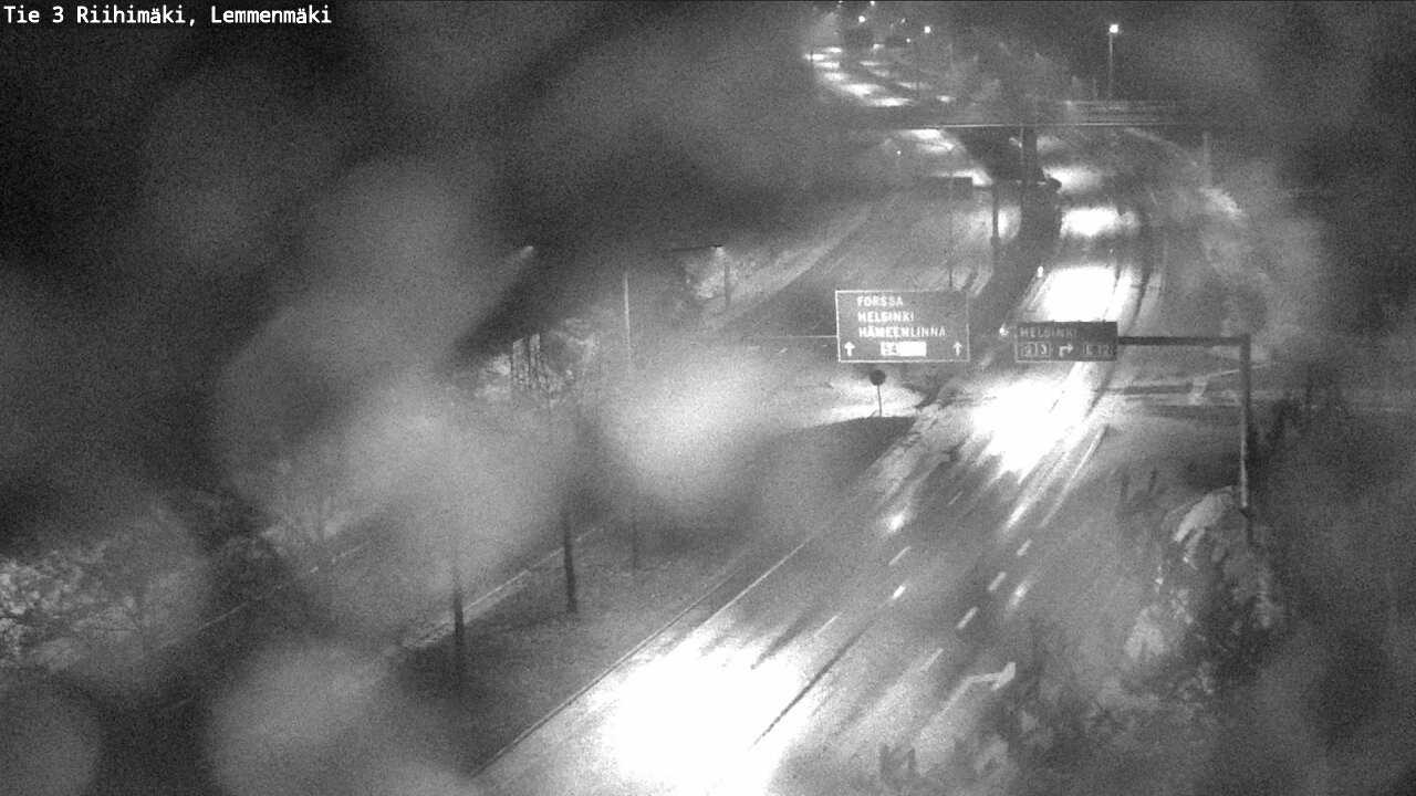 Weather Camera Image Road 3 Riihimäki, Lemmenmäki, Riihimäki, Kanta-Häme