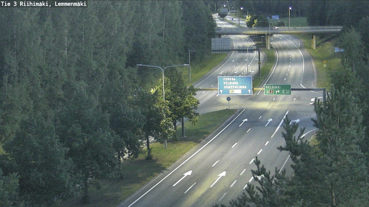 Kelikamerat Kuva Tie 3 Riihimäki, Lemmenmäki, Riihimäki, Kanta-Häme