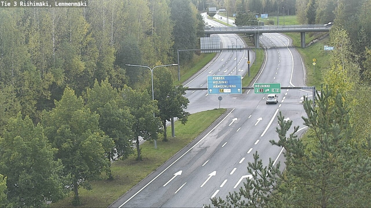 Kelikamerat Kuva Tie 3 Riihimäki, Lemmenmäki, Riihimäki, Kanta-Häme