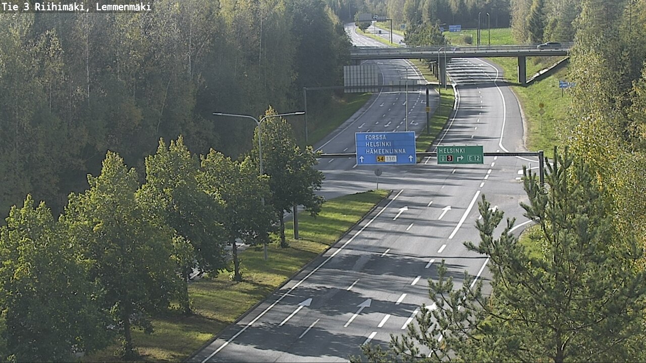 Weather Camera Image Road 3 Riihimäki, Lemmenmäki, Riihimäki, Kanta-Häme
