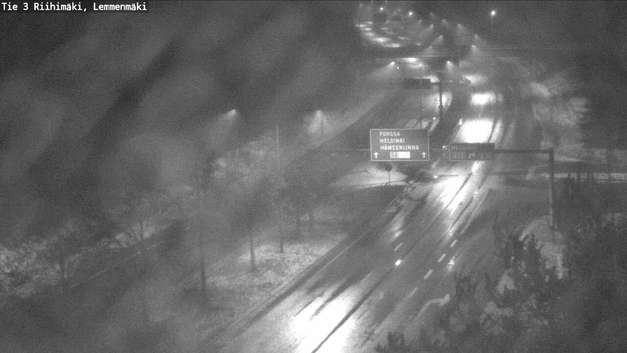 Weather Camera Image Road 3 Riihimäki, Lemmenmäki, Riihimäki, Kanta-Häme