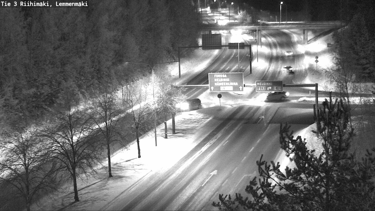 Weather Camera Image Väg 3 Riihimäki, Lemmenmäki, Riihimäki, Kanta-Häme