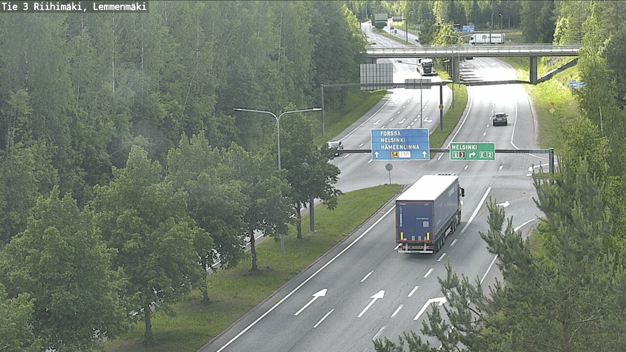 Kelikamerat Kuva Tie 3 Riihimäki, Lemmenmäki, Riihimäki, Kanta-Häme