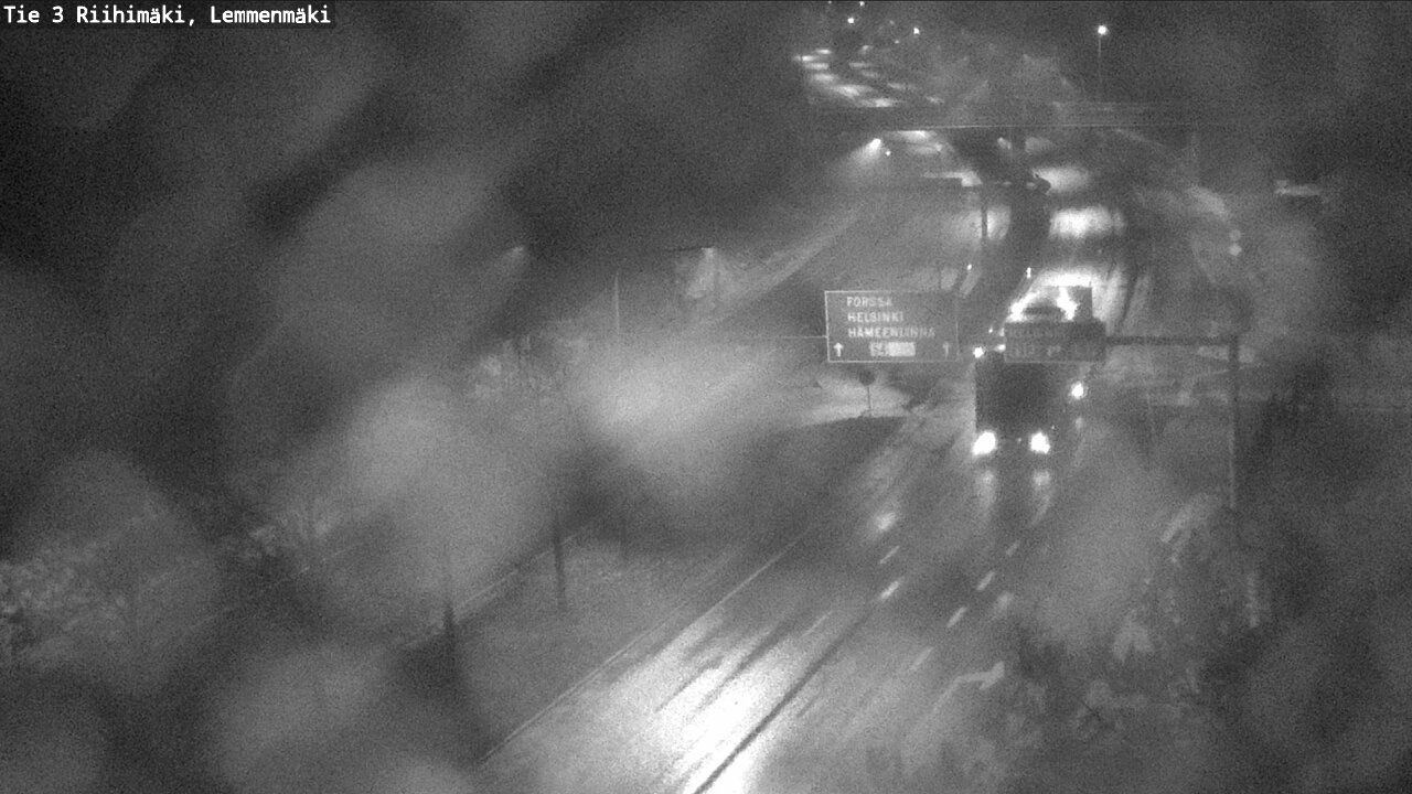 Weather Camera Image Road 3 Riihimäki, Lemmenmäki, Riihimäki, Kanta-Häme