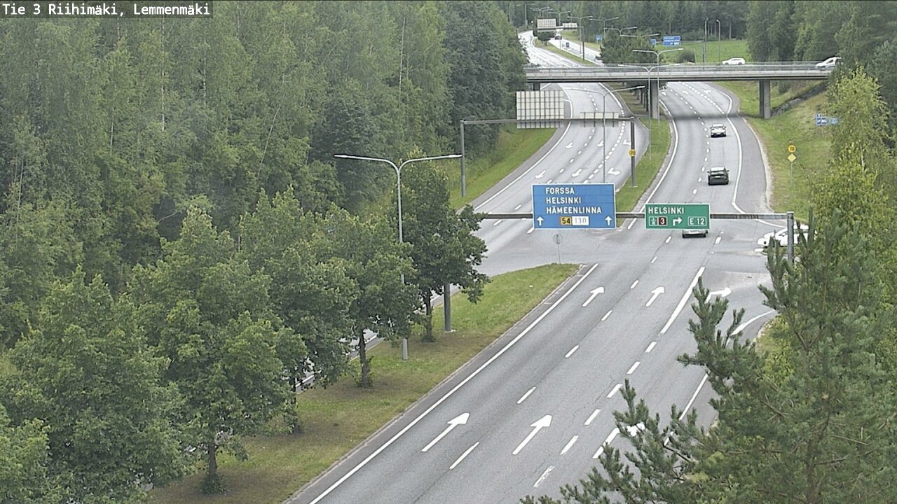 Weather Camera Image Road 3 Riihimäki, Lemmenmäki, Riihimäki, Kanta-Häme