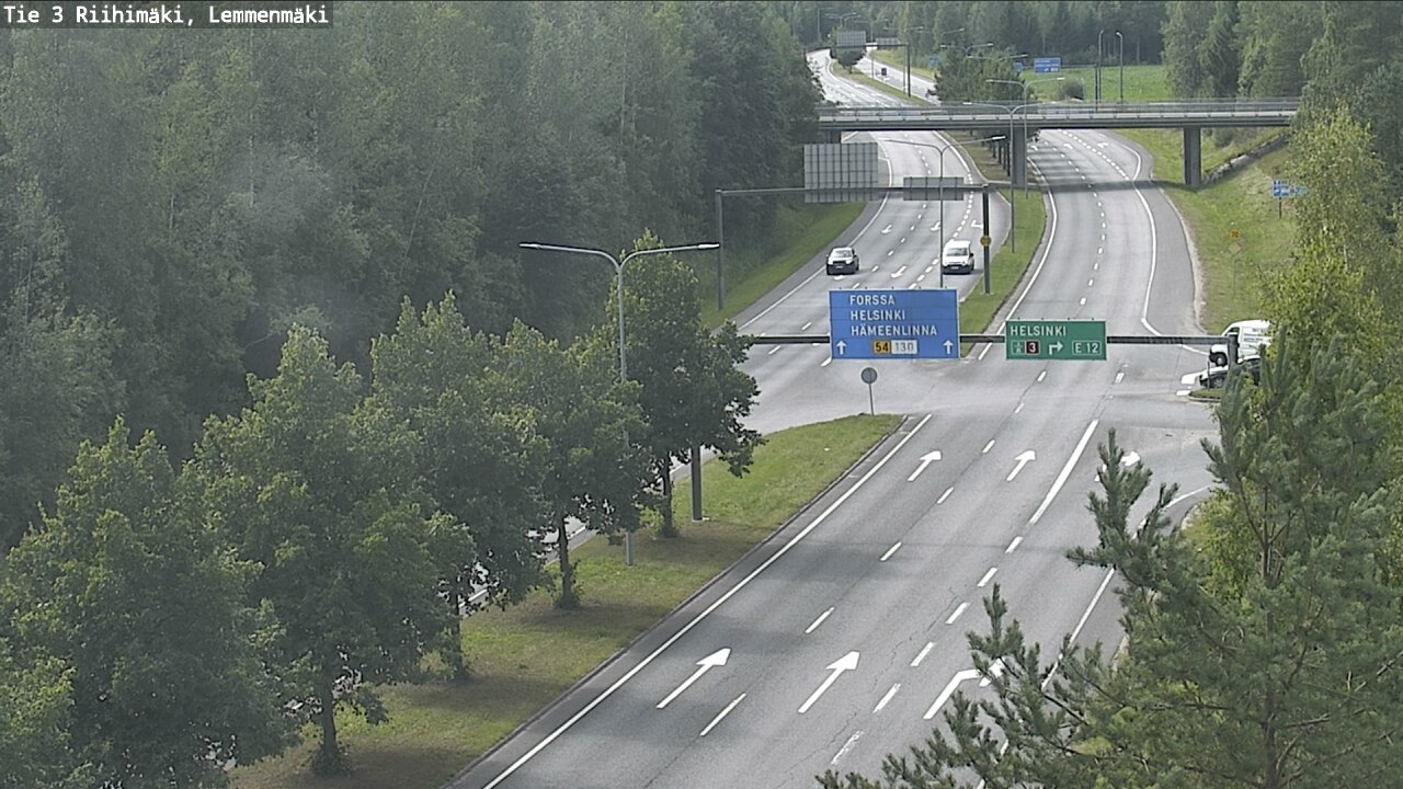 Weather Camera Image Road 3 Riihimäki, Lemmenmäki, Riihimäki, Kanta-Häme