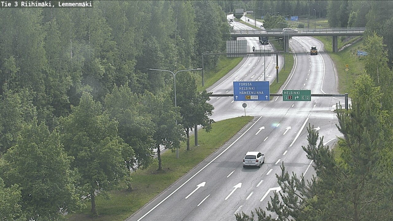 Kelikamerat Kuva Tie 3 Riihimäki, Lemmenmäki, Riihimäki, Kanta-Häme
