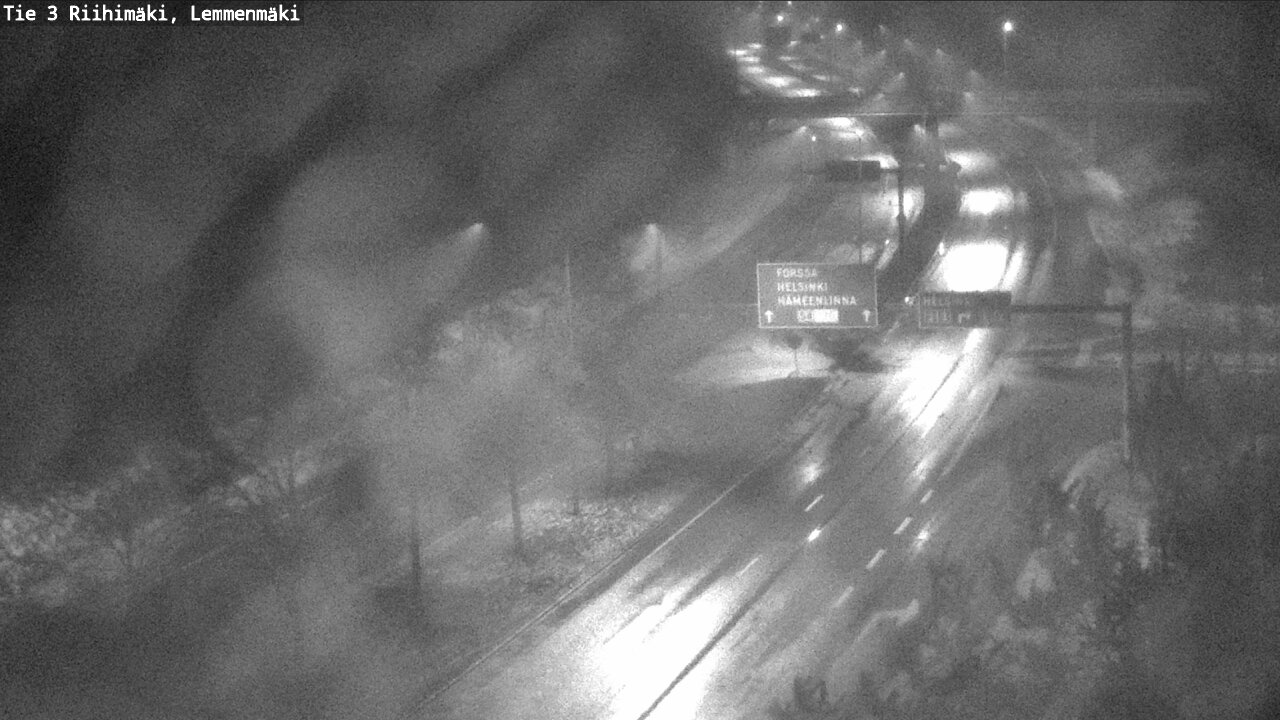 Weather Camera Image Road 3 Riihimäki, Lemmenmäki, Riihimäki, Kanta-Häme