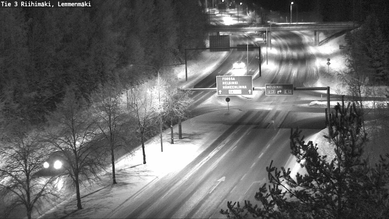 Weather Camera Image Road 3 Riihimäki, Lemmenmäki, Riihimäki, Kanta-Häme