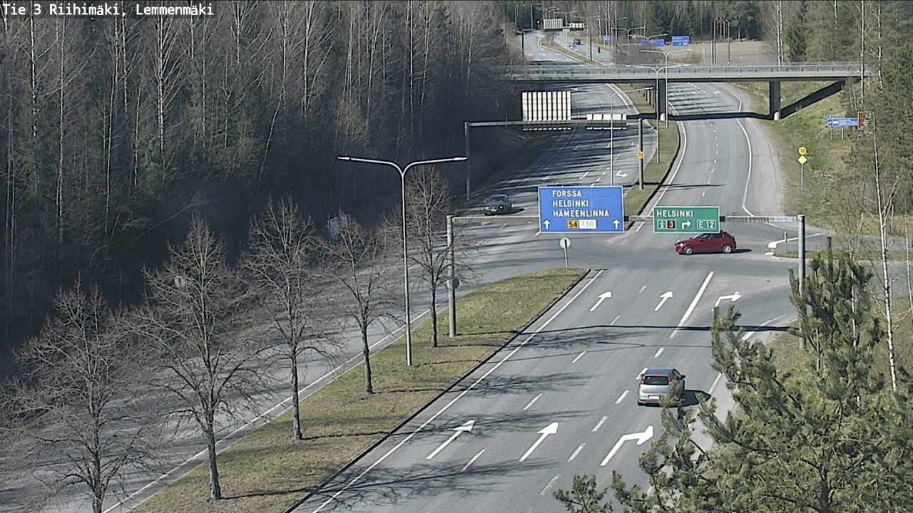 Weather Camera Image Road 3 Riihimäki, Lemmenmäki, Riihimäki, Kanta-Häme