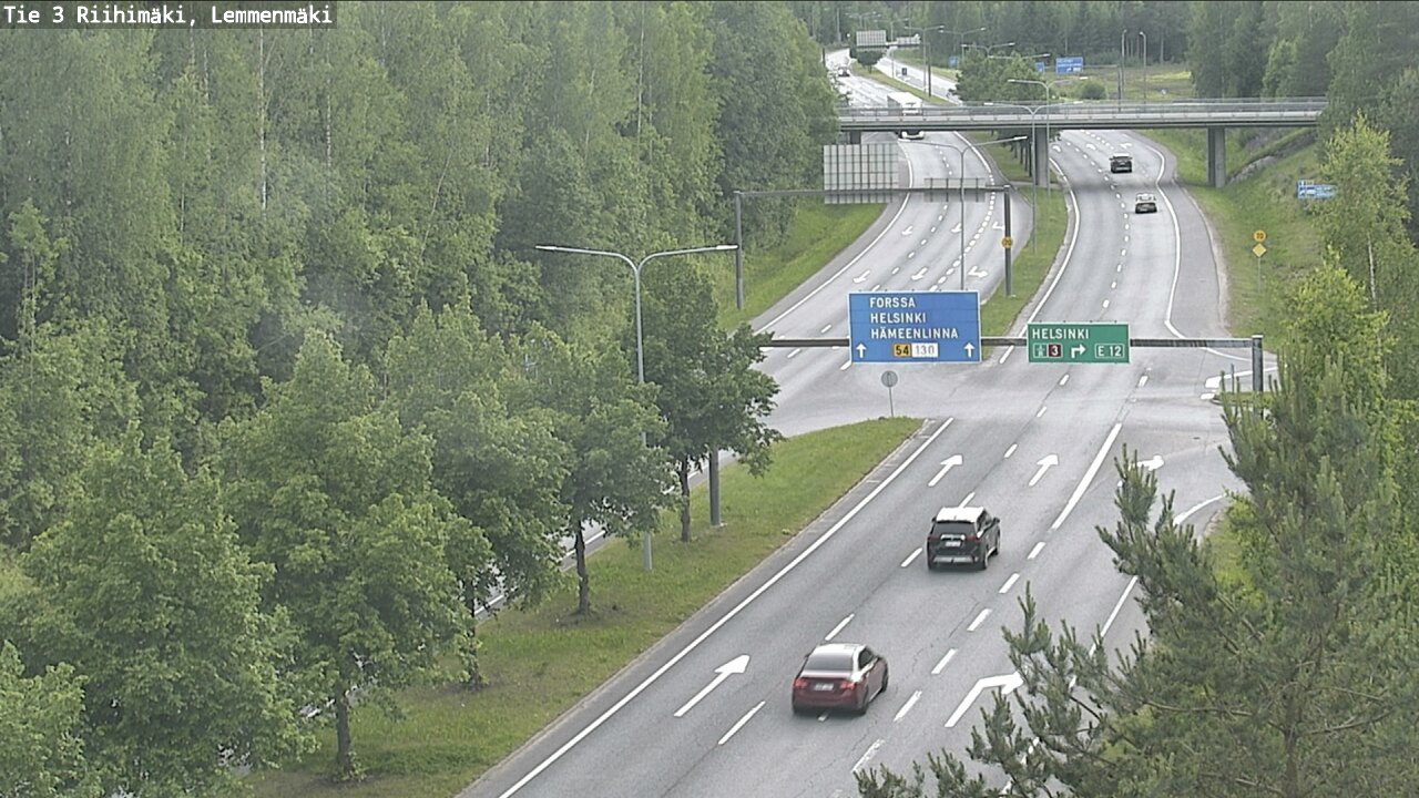 Kelikamerat Kuva Tie 3 Riihimäki, Lemmenmäki, Riihimäki, Kanta-Häme