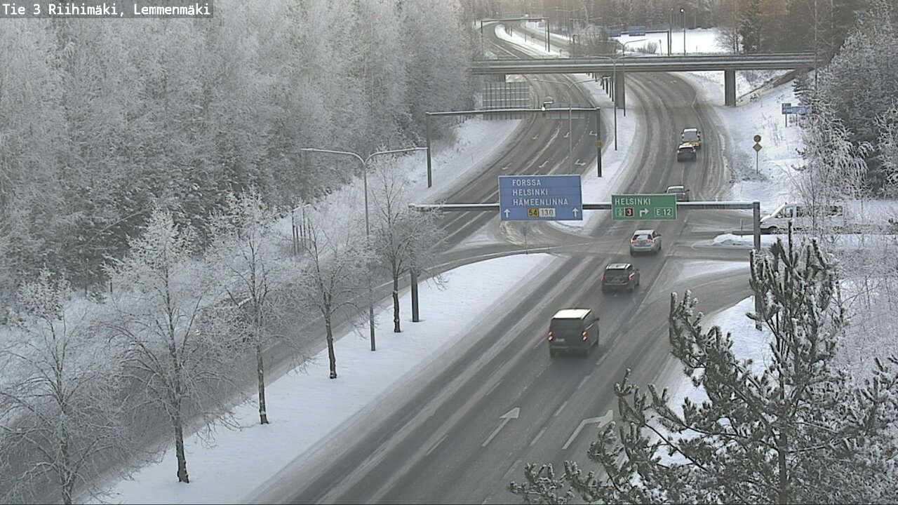 Weather Camera Image Road 3 Riihimäki, Lemmenmäki, Riihimäki, Kanta-Häme