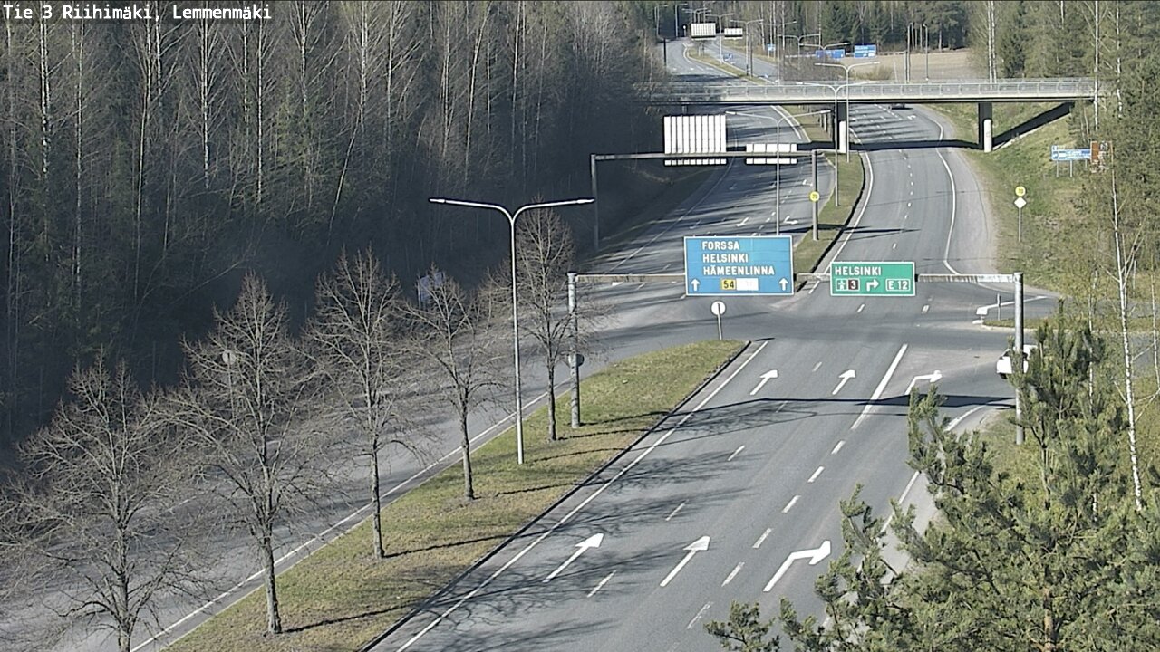 Kelikamerat Kuva Tie 3 Riihimäki, Lemmenmäki, Riihimäki, Kanta-Häme