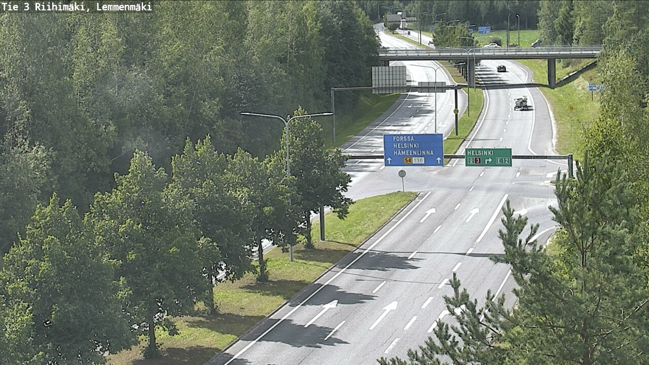 Kelikamerat Kuva Tie 3 Riihimäki, Lemmenmäki, Riihimäki, Kanta-Häme