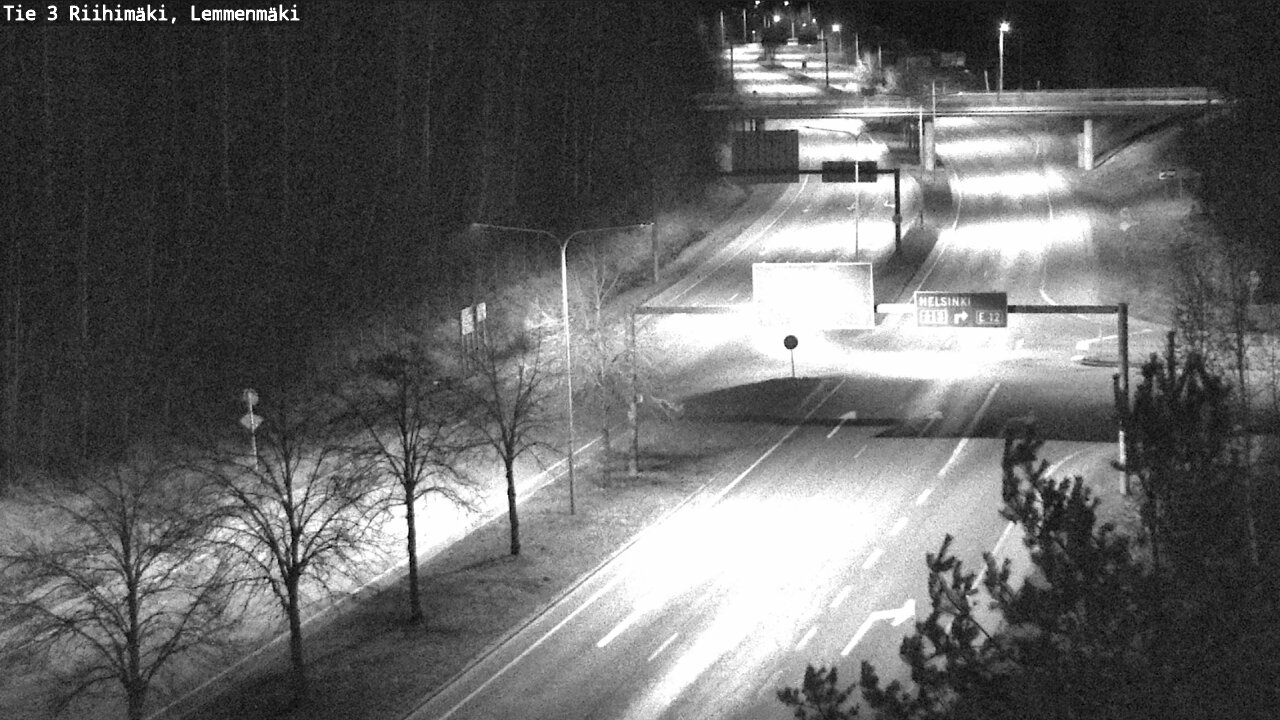 Weather Camera Image Road 3 Riihimäki, Lemmenmäki, Riihimäki, Kanta-Häme