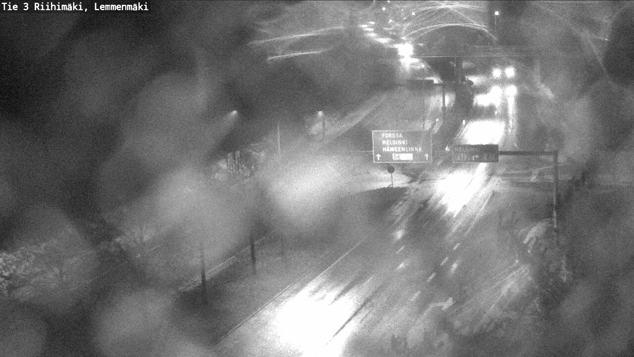 Weather Camera Image Road 3 Riihimäki, Lemmenmäki, Riihimäki, Kanta-Häme