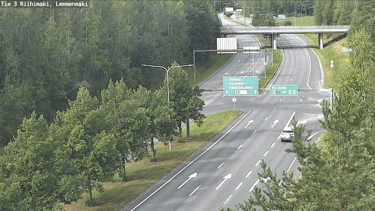 Kelikamerat Kuva Tie 3 Riihimäki, Lemmenmäki, Riihimäki, Kanta-Häme