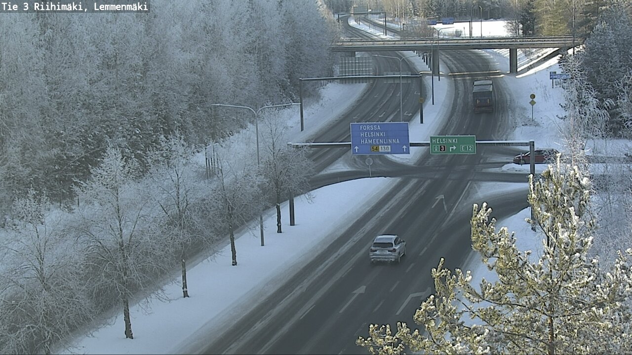 Weather Camera Image Road 3 Riihimäki, Lemmenmäki, Riihimäki, Kanta-Häme