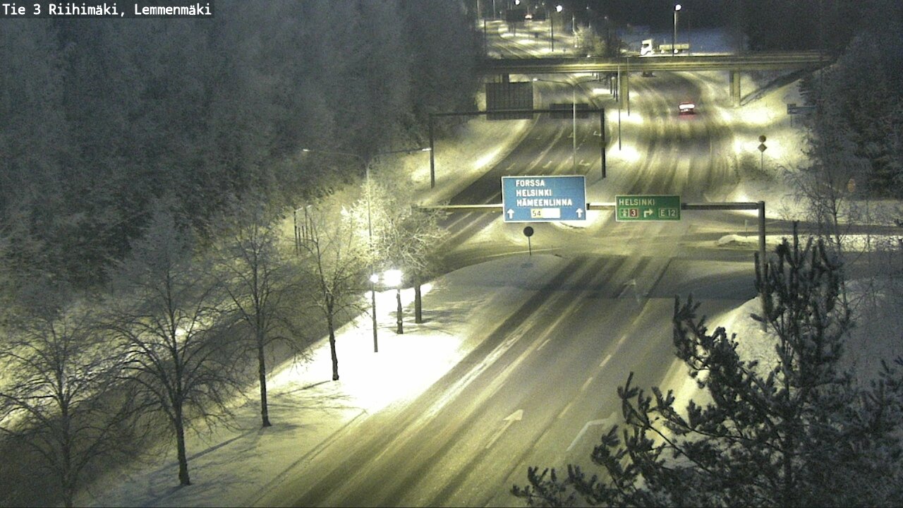 Weather Camera Image Road 3 Riihimäki, Lemmenmäki, Riihimäki, Kanta-Häme