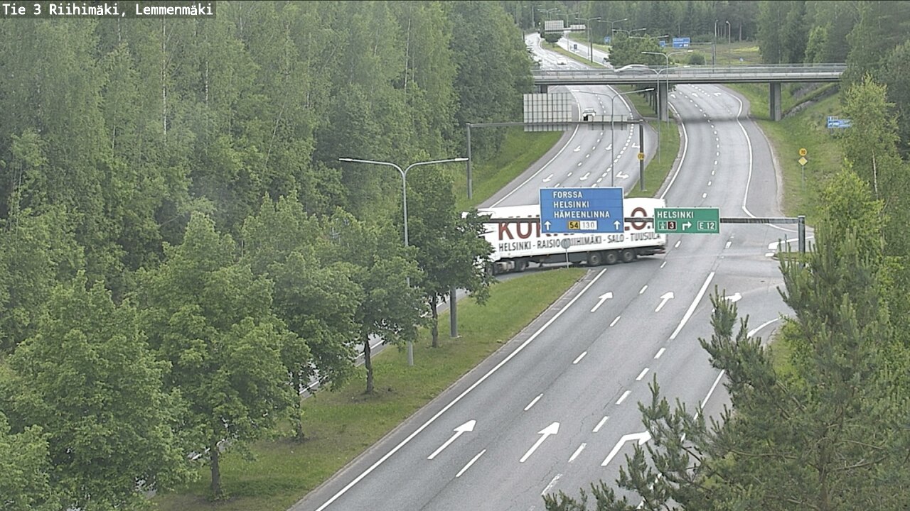 Kelikamerat Kuva Tie 3 Riihimäki, Lemmenmäki, Riihimäki, Kanta-Häme