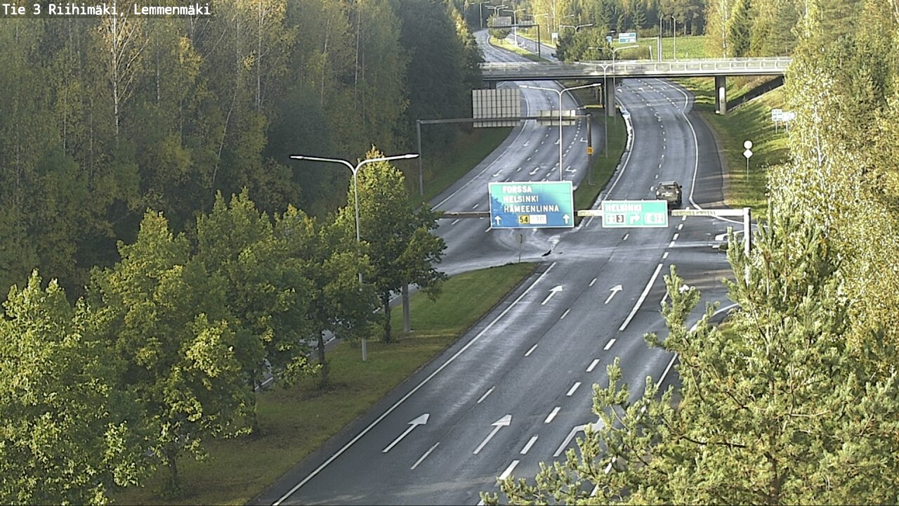 Weather Camera Image Road 3 Riihimäki, Lemmenmäki, Riihimäki, Kanta-Häme