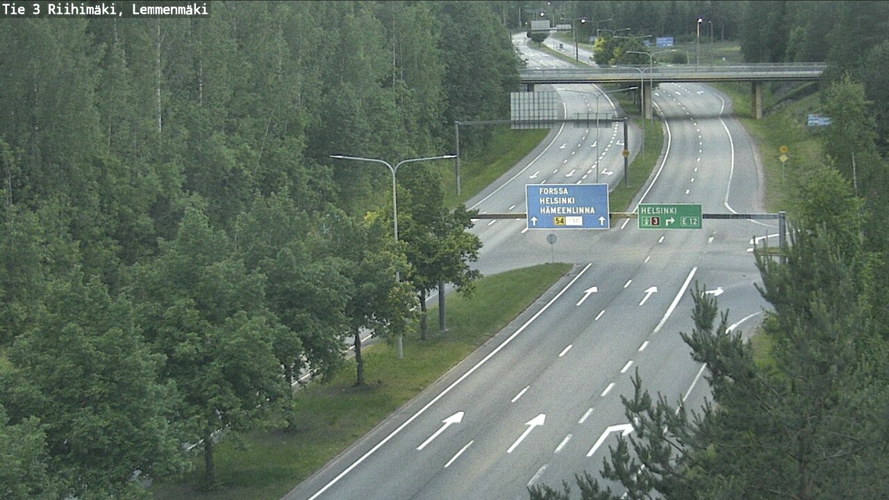 Kelikamerat Kuva Tie 3 Riihimäki, Lemmenmäki, Riihimäki, Kanta-Häme