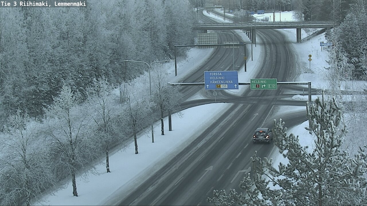 Weather Camera Image Road 3 Riihimäki, Lemmenmäki, Riihimäki, Kanta-Häme