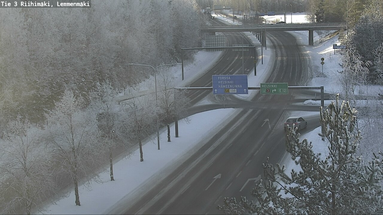 Weather Camera Image Road 3 Riihimäki, Lemmenmäki, Riihimäki, Kanta-Häme
