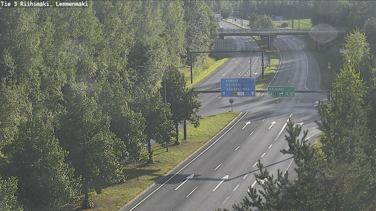 Kelikamerat Kuva Tie 3 Riihimäki, Lemmenmäki, Riihimäki, Kanta-Häme