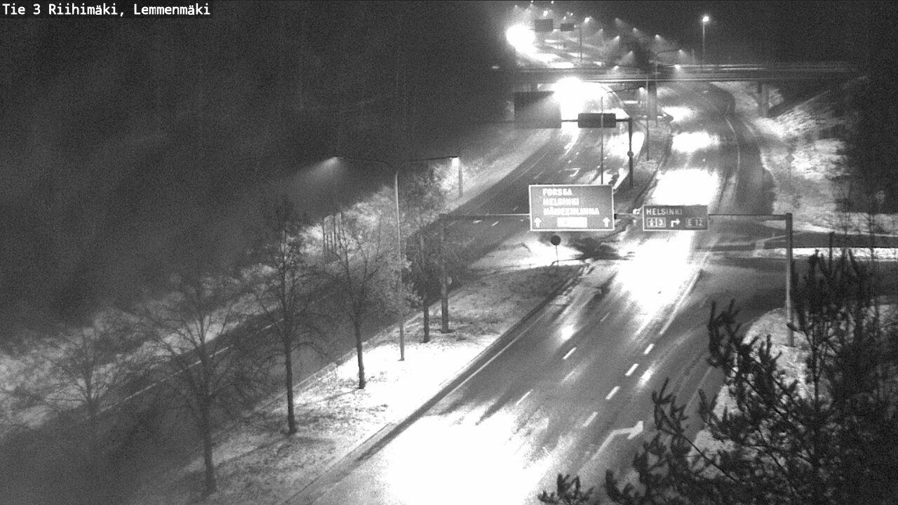 Weather Camera Image Road 3 Riihimäki, Lemmenmäki, Riihimäki, Kanta-Häme