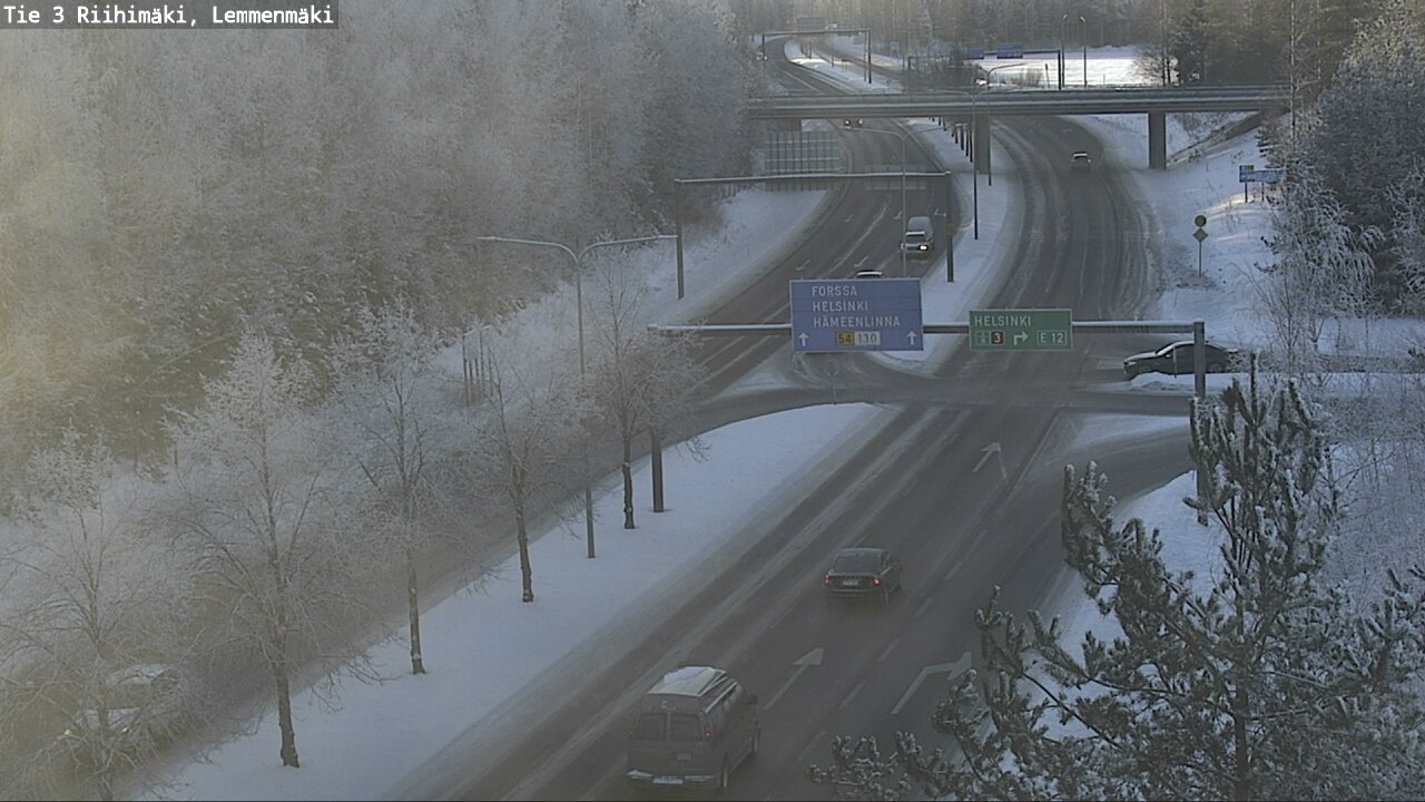 Weather Camera Image Road 3 Riihimäki, Lemmenmäki, Riihimäki, Kanta-Häme