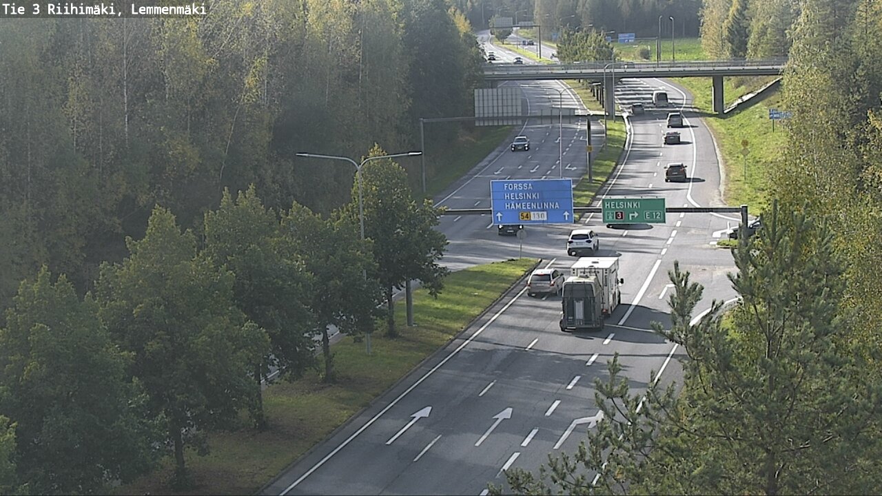 Weather Camera Image Road 3 Riihimäki, Lemmenmäki, Riihimäki, Kanta-Häme
