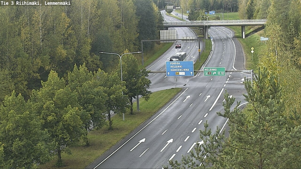 Weather Camera Image Road 3 Riihimäki, Lemmenmäki, Riihimäki, Kanta-Häme