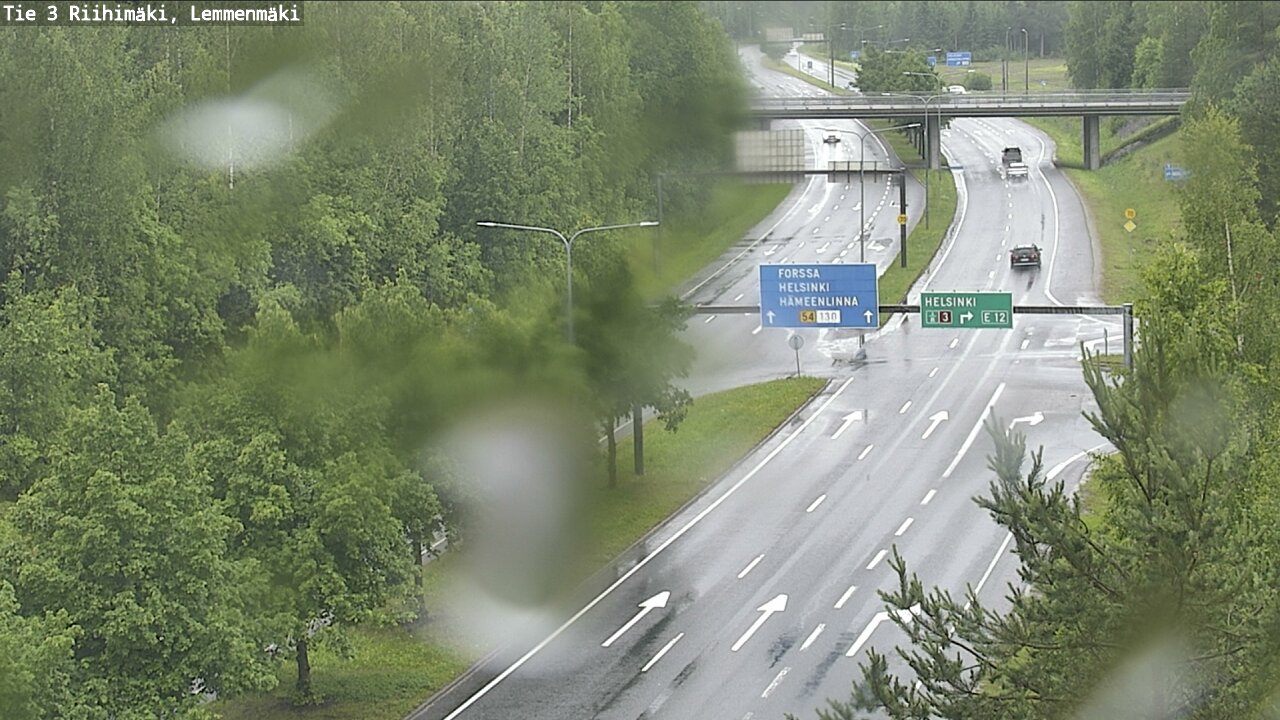 Weather Camera Image Väg 3 Riihimäki, Lemmenmäki, Riihimäki, Kanta-Häme