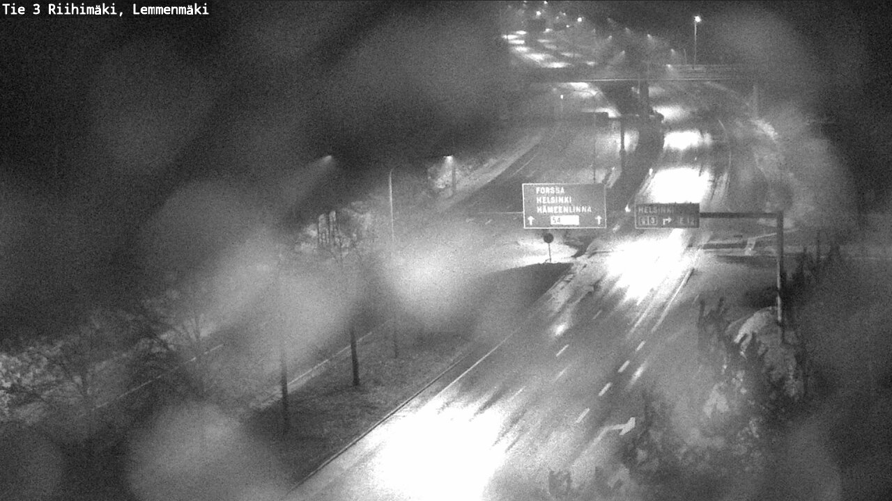 Weather Camera Image Väg 3 Riihimäki, Lemmenmäki, Riihimäki, Kanta-Häme