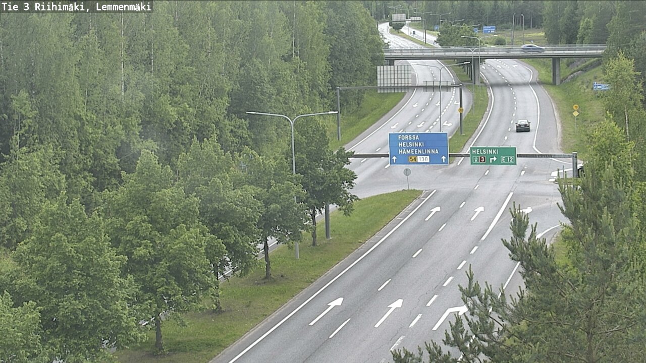 Kelikamerat Kuva Tie 3 Riihimäki, Lemmenmäki, Riihimäki, Kanta-Häme