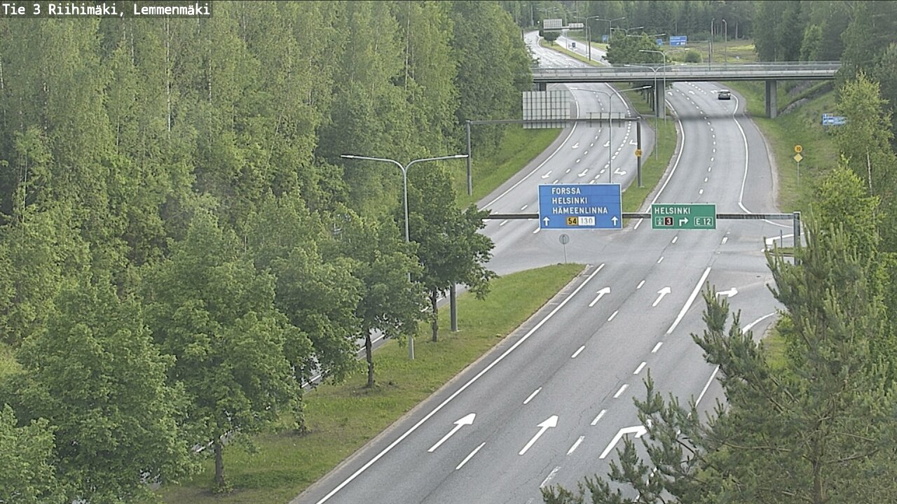 Kelikamerat Kuva Tie 3 Riihimäki, Lemmenmäki, Riihimäki, Kanta-Häme
