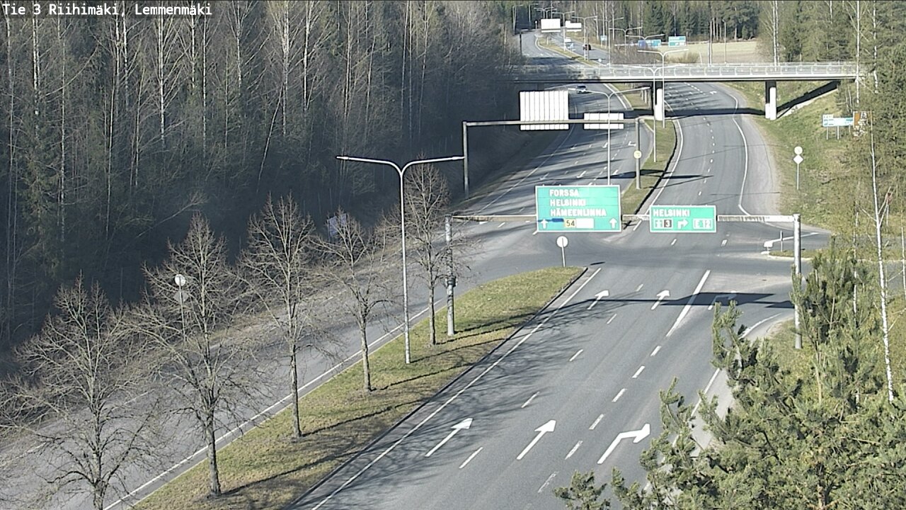 Kelikamerat Kuva Tie 3 Riihimäki, Lemmenmäki, Riihimäki, Kanta-Häme