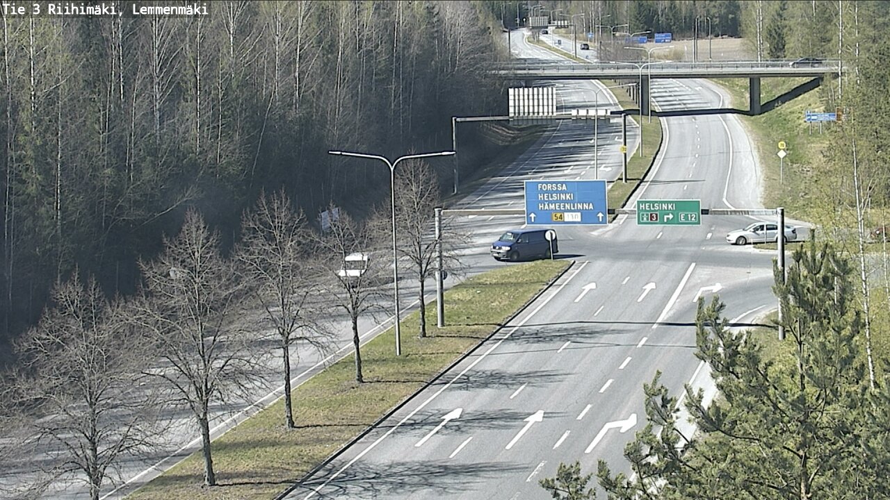 Kelikamerat Kuva Tie 3 Riihimäki, Lemmenmäki, Riihimäki, Kanta-Häme