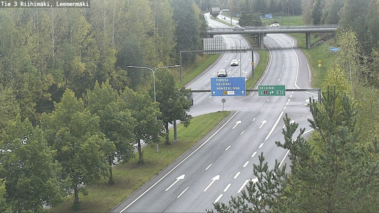 Kelikamerat Kuva Tie 3 Riihimäki, Lemmenmäki, Riihimäki, Kanta-Häme